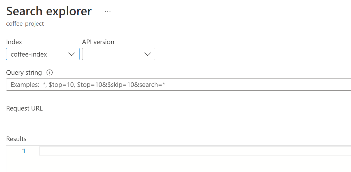 Screenshot: Der Such-Explorer