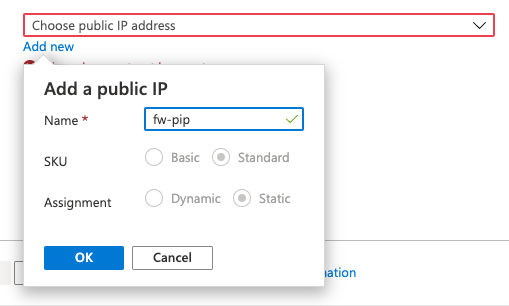 将公共 IP 地址添加到防火墙