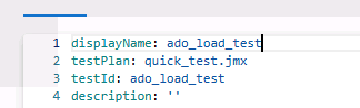 Screenshot of the edited config file.