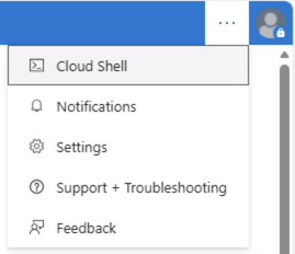 Cloud shell icon