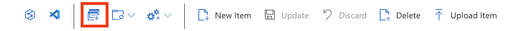 Screenshot: Neue Data Explorer-SQL-Abfrage in Comsos DB im Azure Portal