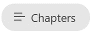 Screenshot showing chapters in Copilot in Teams.