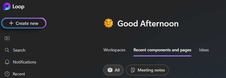 Screenshot showing loop.