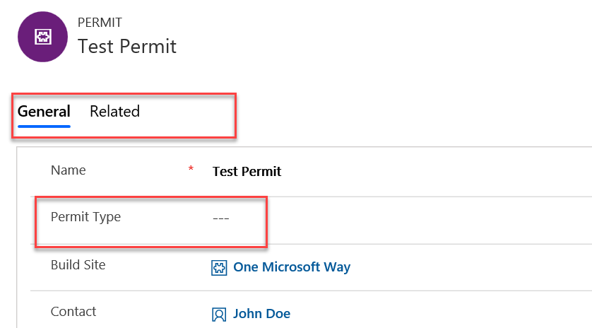 Pert type column null - screenshot