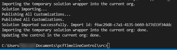 import solution - screenshot