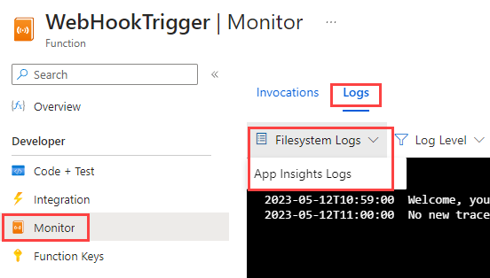 Configure Monitor - screenshot