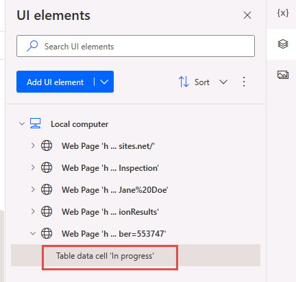 Table data cell