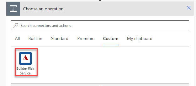 add the custom action you provided