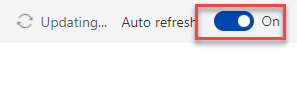 enable auto-refresh