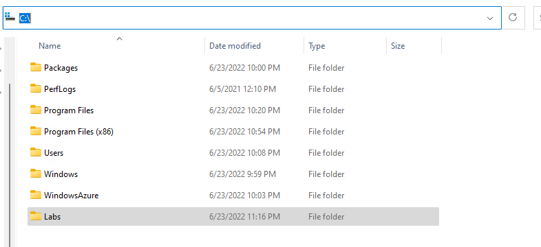 image of file explorer