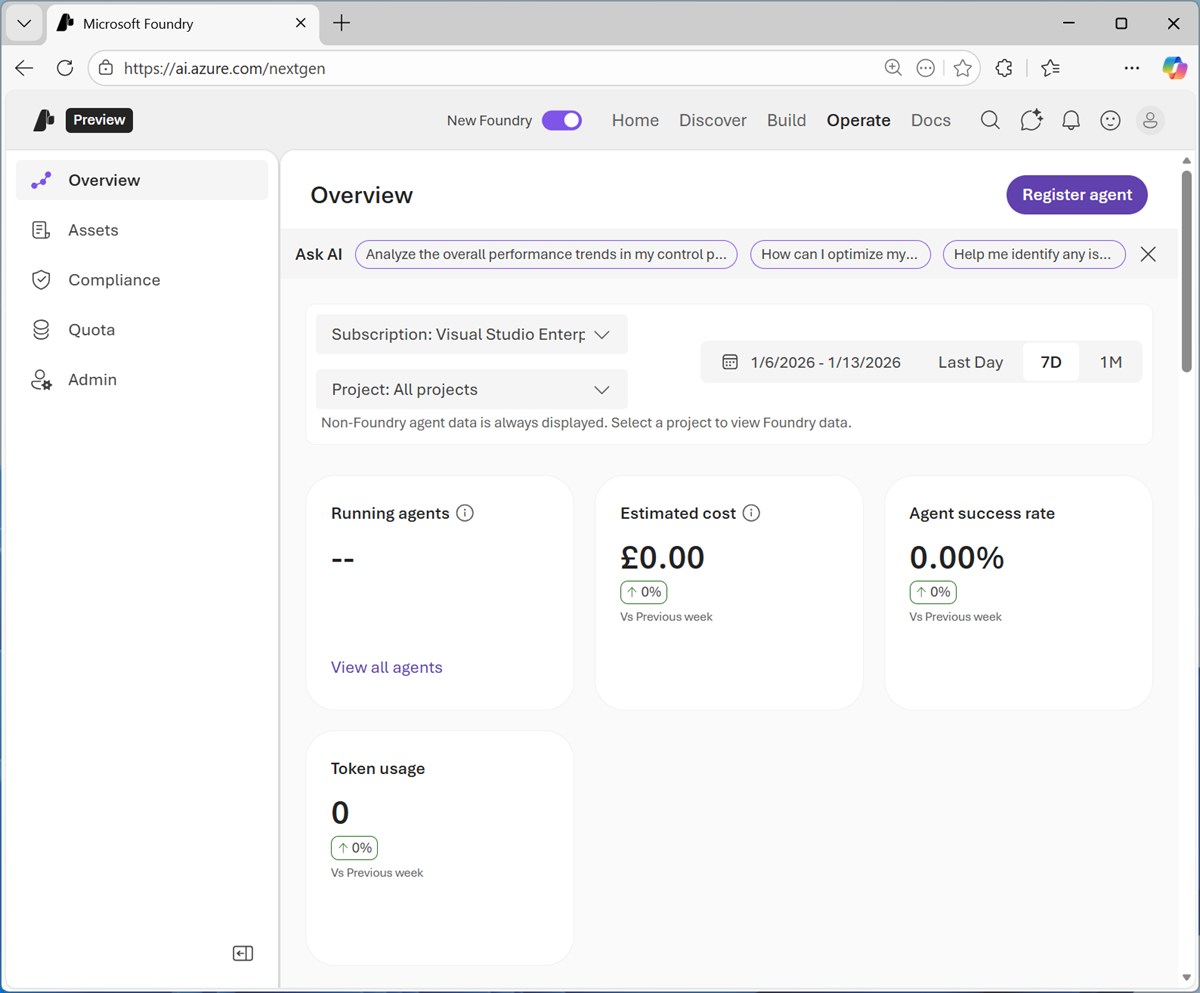Microsoft Foundry の概要 | Get started with AI apps and agents in Azure