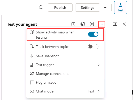 Show activity map.
